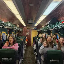 Новогоднее путешествие в прошлое большой компанией