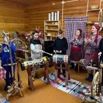 Село Булай: табани, национальные музыкальные инструменты, сани и новогодний мастер-класс